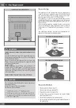 Preview for 16 page of FULGOR ACCENTO Installation Instructions Manual
