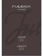 FULGOR CREATIVE CD 12 Manual preview