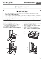 Preview for 57 page of FULGOR F4SP30 1 Series Use & Care Manual