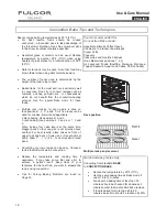 Preview for 18 page of FULGOR F6DP30*1 series Use & Care Manual