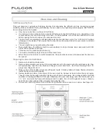 Preview for 27 page of FULGOR F6DP30*1 series Use & Care Manual