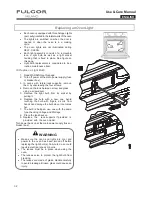 Preview for 32 page of FULGOR F6DP30*1 series Use & Care Manual