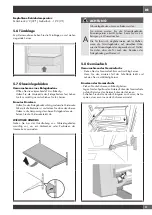 Предварительный просмотр 57 страницы FULGOR FBCD 761 TNF EDBL User Manual