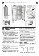 Preview for 6 page of FULGOR FBFD 351 NF ED Instructions For Installation And Use Manual