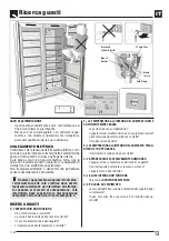 Preview for 13 page of FULGOR FBFD 351 NF ED Instructions For Installation And Use Manual