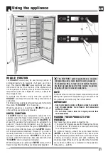 Preview for 21 page of FULGOR FBFD 351 NF ED Instructions For Installation And Use Manual