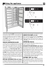 Preview for 23 page of FULGOR FBFD 351 NF ED Instructions For Installation And Use Manual