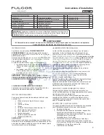 Preview for 9 page of FULGOR MILANO F1SM24*1 Installation Instructions Manual