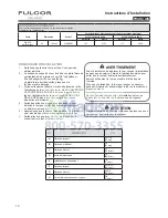 Preview for 10 page of FULGOR MILANO F1SM24*1 Installation Instructions Manual