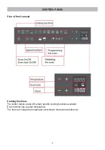 Preview for 5 page of FULGOR Milano OVD6-10 Manual