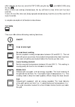 Preview for 8 page of FULGOR Milano OVD6-10 Manual