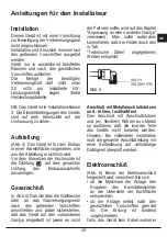 Preview for 45 page of FULGOR QLH 705 G WK Installation - Use - Maintenance