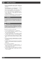 Preview for 8 page of FULGOR SOFIA f6pdf366s1 Use & Care Manual