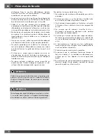 Preview for 52 page of FULGOR SOFIA f6pdf366s1 Use & Care Manual