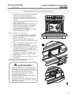 Preview for 75 page of FULGOR sofia series Use & Care Manual