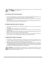 Preview for 11 page of FULGOR WC45-10 Instruction Manual