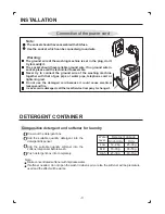 Предварительный просмотр 8 страницы FULGOR WMT7010 Instruction Manual