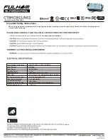 Предварительный просмотр 1 страницы Fulham EliteControl CTBRCB02JM02 Installation Instructions