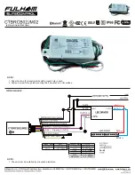 Предварительный просмотр 2 страницы Fulham EliteControl CTBRCB02JM02 Installation Instructions