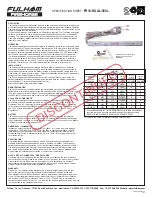 Preview for 2 page of Fulham Firehorse FH10-DUAL-500L Specification Sheet