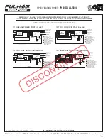 Предварительный просмотр 4 страницы Fulham Firehorse FH10-DUAL-500L Specification Sheet