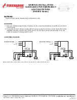 Предварительный просмотр 2 страницы Fulham FIREHORSE FHEM12 Series General Installation Manuallines