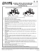 Preview for 2 page of Fulham FireHorse FHEX26 General Installation Manuallines