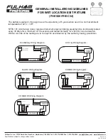 Preview for 4 page of Fulham FireHorse FHEX26 General Installation Manuallines