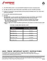 Предварительный просмотр 2 страницы Fulham Hotspot FHSCP-UNV Series Installation And Operation Instructions Manual