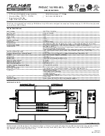 Предварительный просмотр 1 страницы Fulham HOTSPOT LED FHSAC1-UNV-40L Manual