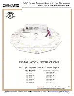 Preview for 1 page of Fulham Thoroled TKT120013RD 01 Series Installation Instructions Manual