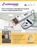 Предварительный просмотр 1 страницы Fulham WorkHorse How To Program