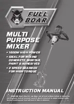 Full Boar 0248909 Instruction Manual preview