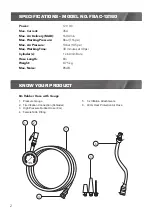 Предварительный просмотр 2 страницы Full Boar FBAC-12160 Instruction Manual