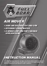 Full Boar FBAM-1150 Instruction Manual preview