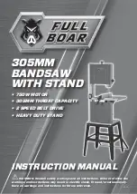 Full Boar FBBS-750 Instruction Manual preview