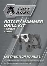 Full Boar FBT-0500 Instruction Manual preview