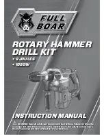 Full Boar FBT-0700 Instruction Manual preview