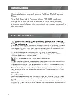 Preview for 4 page of Full Boar FBT-1600 Instruction Manual