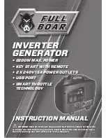 Full Boar FBT-3100 Instruction Manual preview