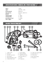 Preview for 2 page of Full Boar FBWC-15125 Instruction Manual