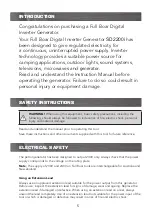 Preview for 5 page of Full Boar SD2200i Instruction Manual