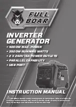 Full Boar SD4000IRS Instruction Manual preview