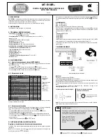 Full Gauge Controls MT-518Ri User Manual preview