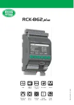 Preview for 1 page of Full Gauge Controls RCK-862 plus Manual