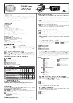 Preview for 1 page of Full Gauge Controls RT-607Ri plus Manual