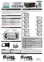 Full Gauge TC-900e 2HP Manual предпросмотр