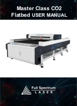 Предварительный просмотр 1 страницы Full Spectrum Laser Master Class CO2 Flatbed User Manual