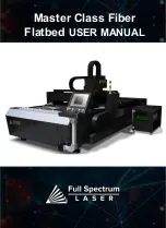 Full Spectrum Laser Master Class Fiber Flatbed Manual предпросмотр