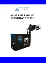 Предварительный просмотр 1 страницы Full Spectrum Laser muse FIBER GALVO Quick Start Manual